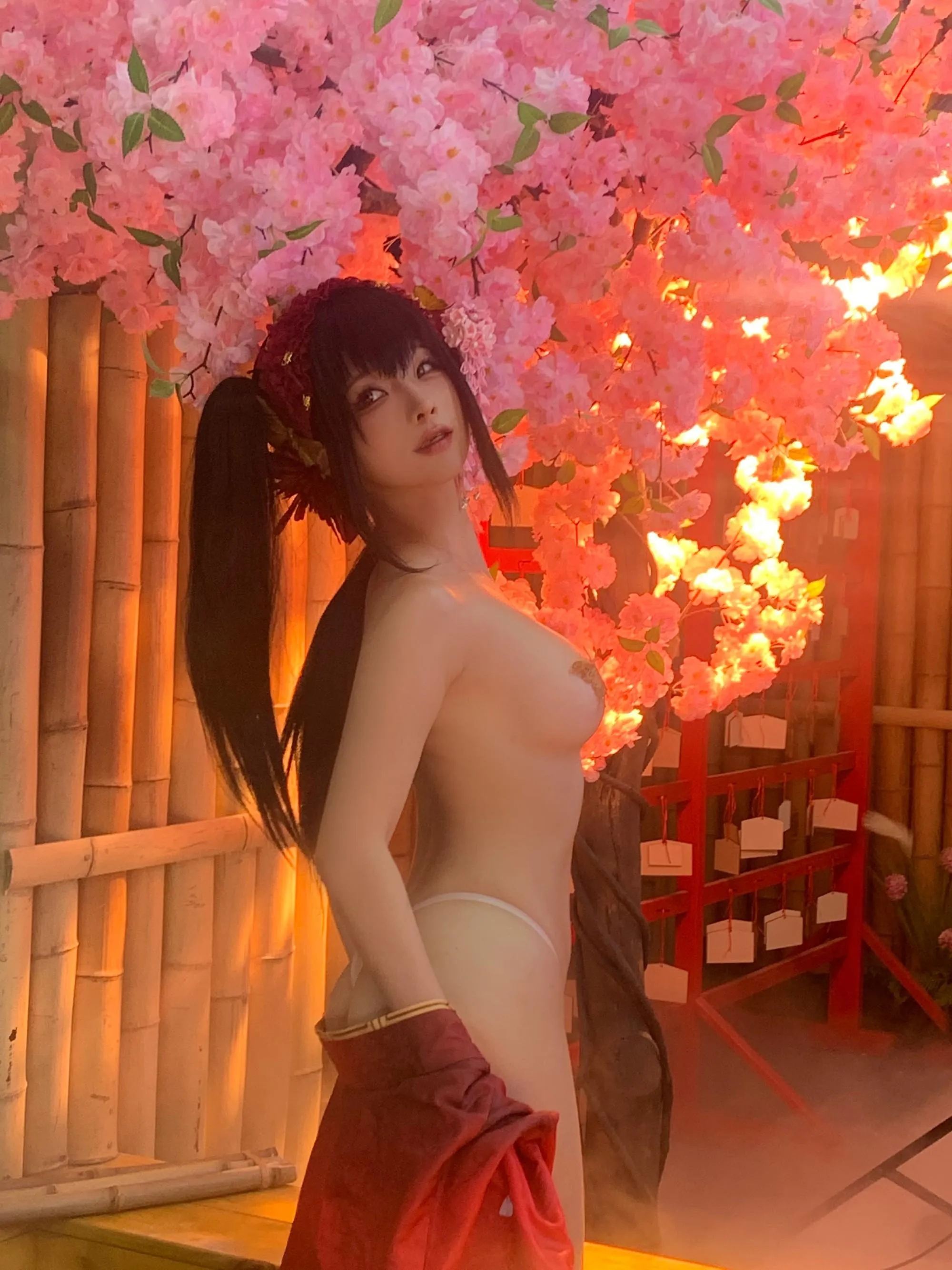 蠢沫沫 – NO.304 狂三和服cos-狂三 花絮 [114P]插图5